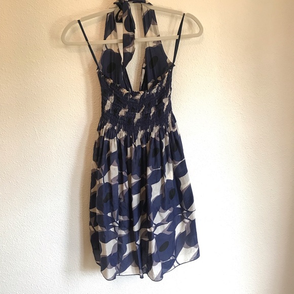 Hazel Halter Fit and Flare Floral Dress - Picture 2 of 3